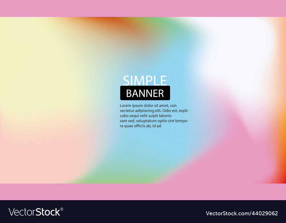Minimalistic soft gradient background design