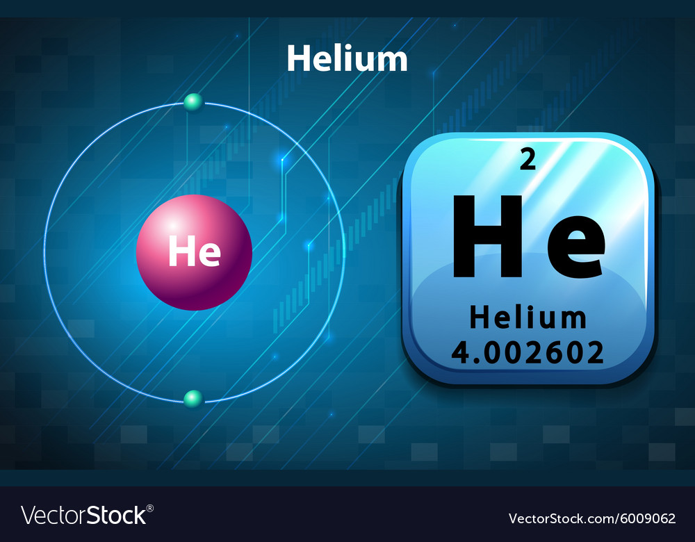 periodic-symbol-and-diagram-helium-royalty-free-vector-image