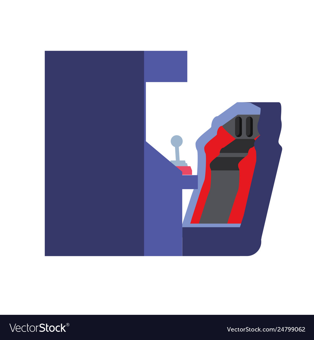Retro console video game machine
