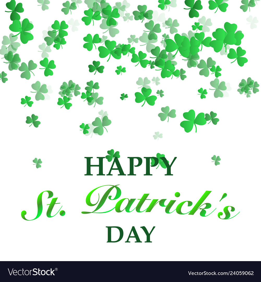 St patricks day background