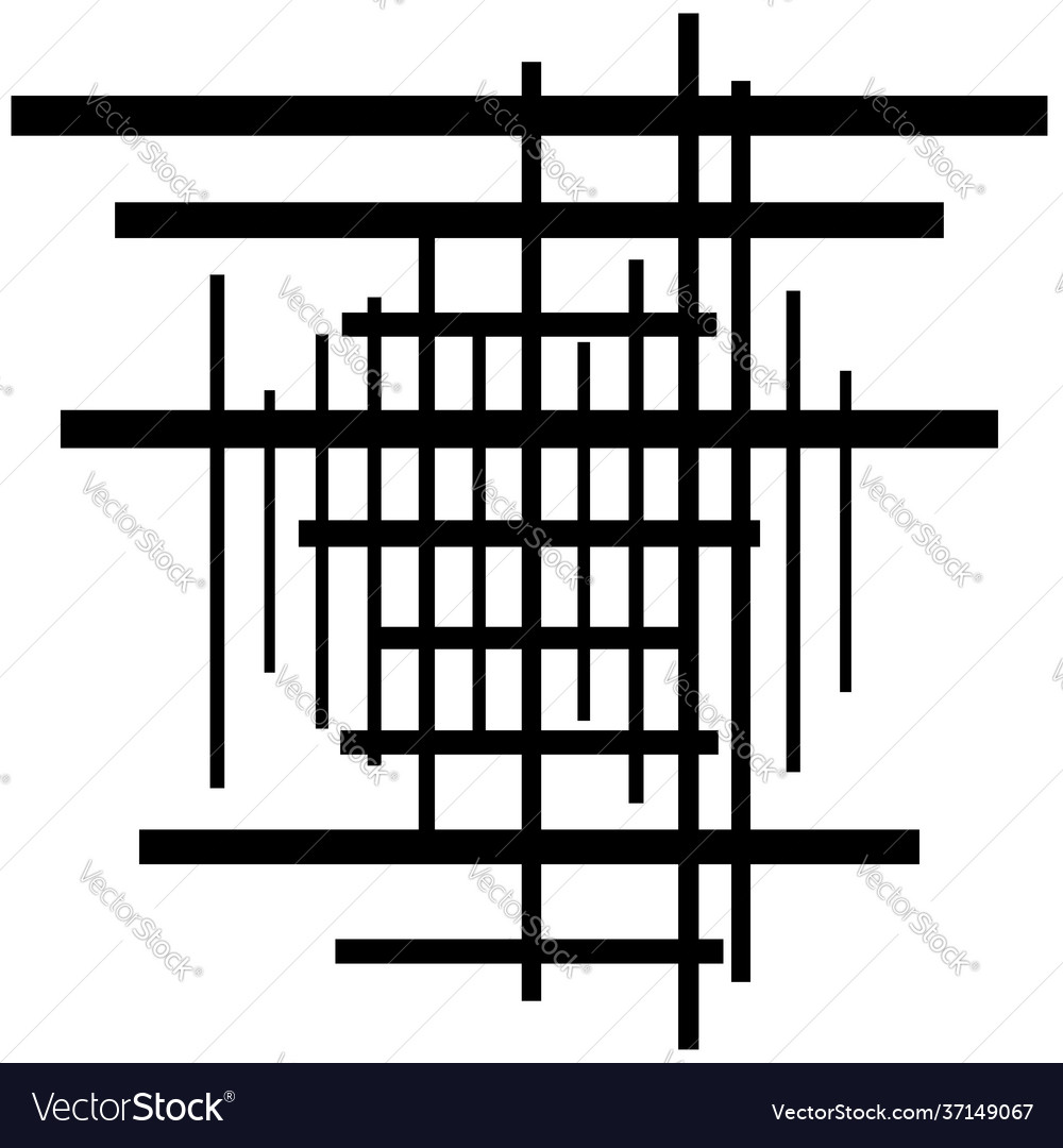 Abstract grid mesh lattice grating geometric vector image Abstract grid mesh lattice grating geometric