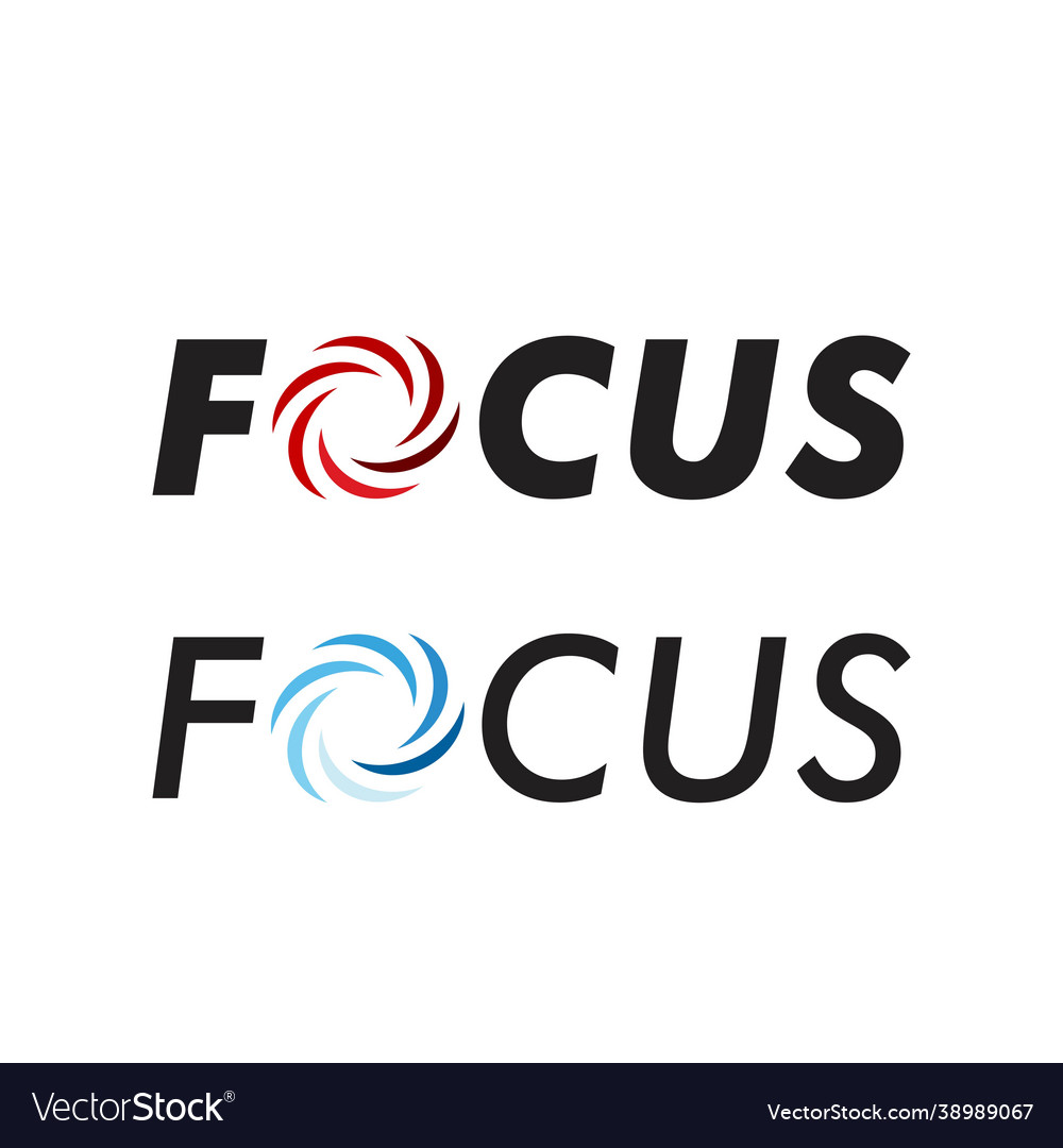 Focus icon design