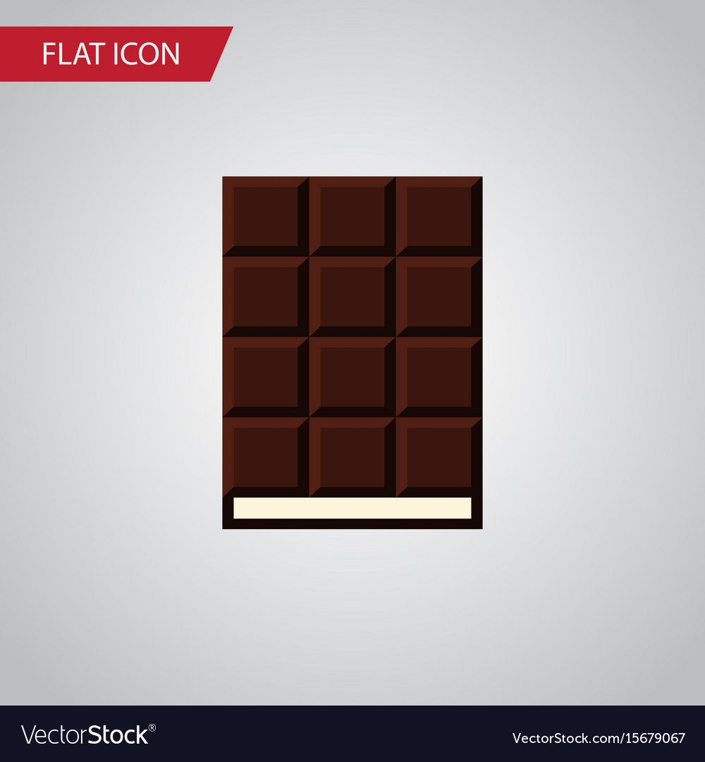 Isolated wrapper flat icon dessert element