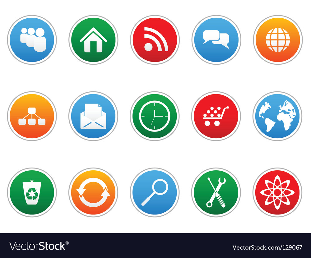 Modern Web Icon Set