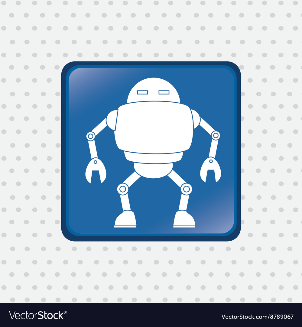 Roboter-Icon-Design