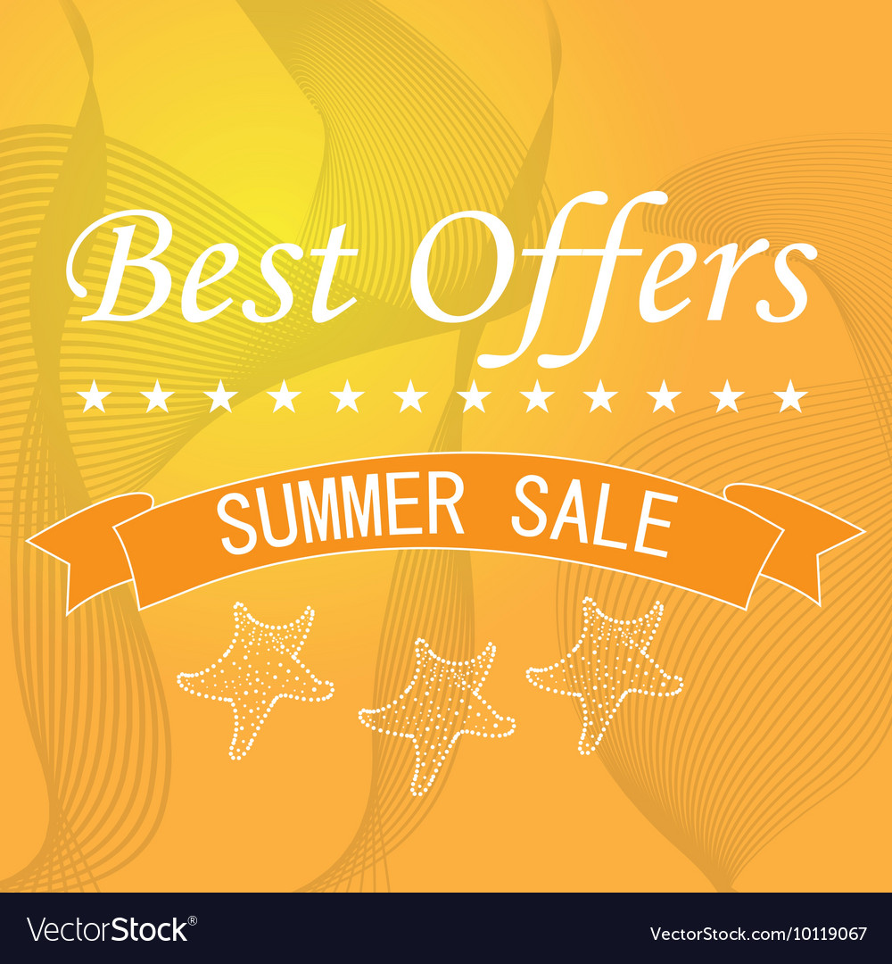 Summer sales