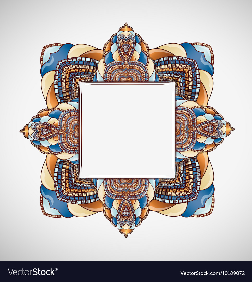 Abstract background with frame