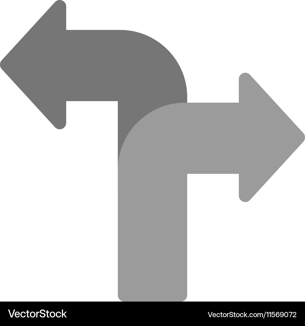 Business path Royalty Free Vector Image - VectorStock
