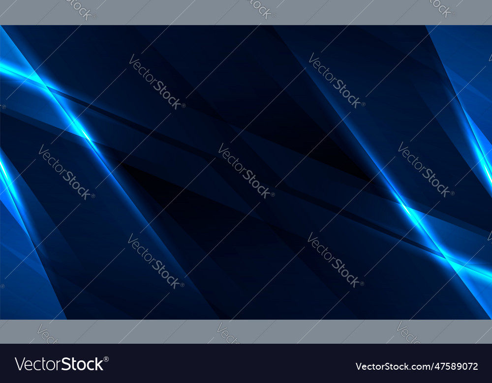 Dynamic Blue Abstract Background