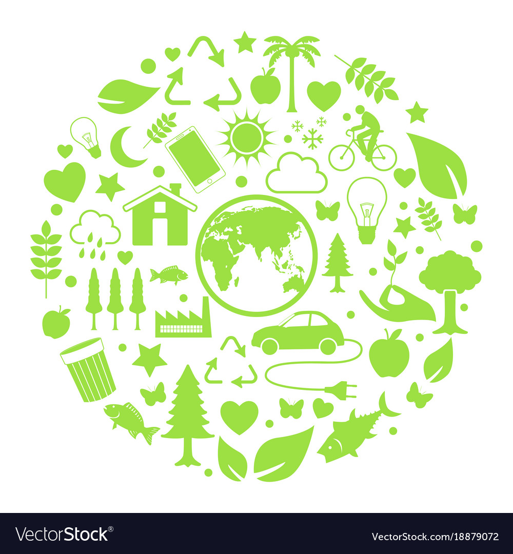 Ecology & Environment Icon Set