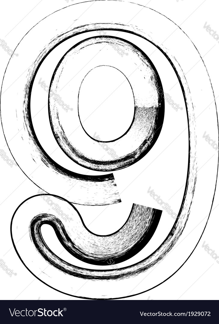 Grunge font number 9