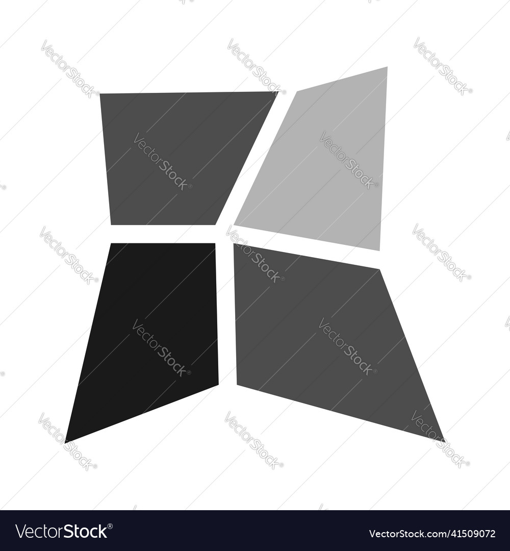 Random paving tiles pattern texture revetment