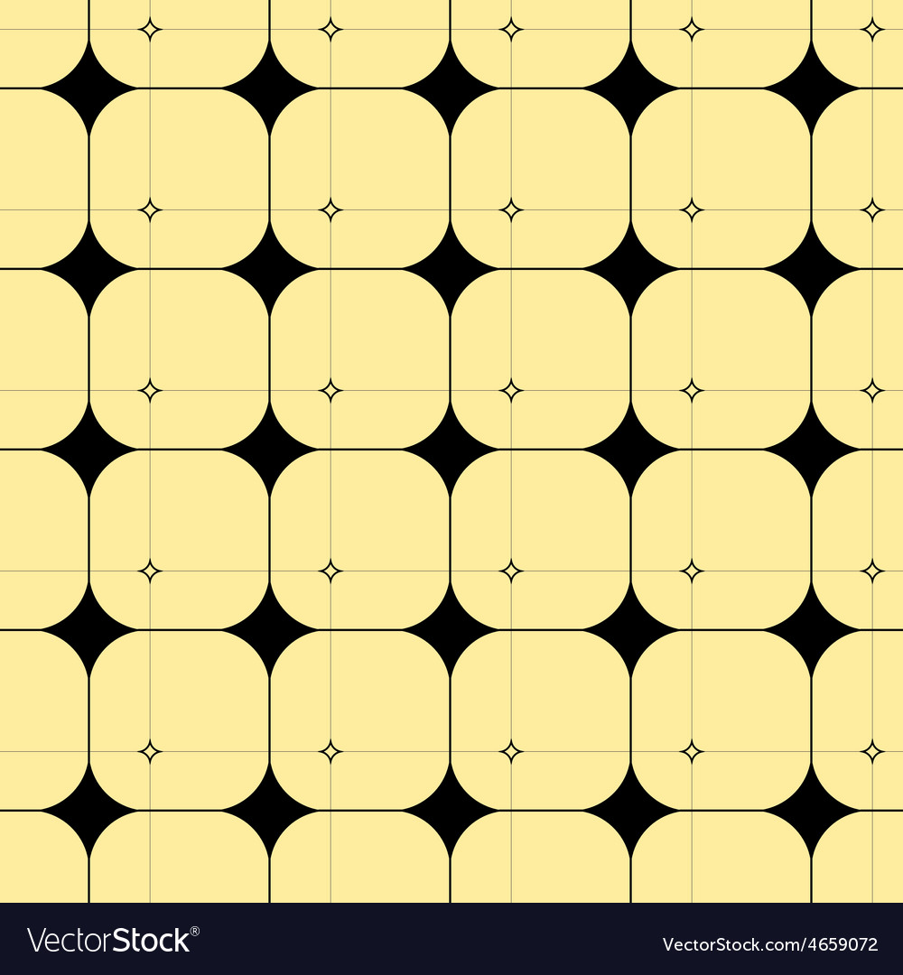 Retro Geometric Tile Pattern