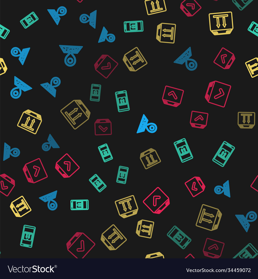 Set line placeholder on map mobile with app vector image Set line placeholder on map mobile with app