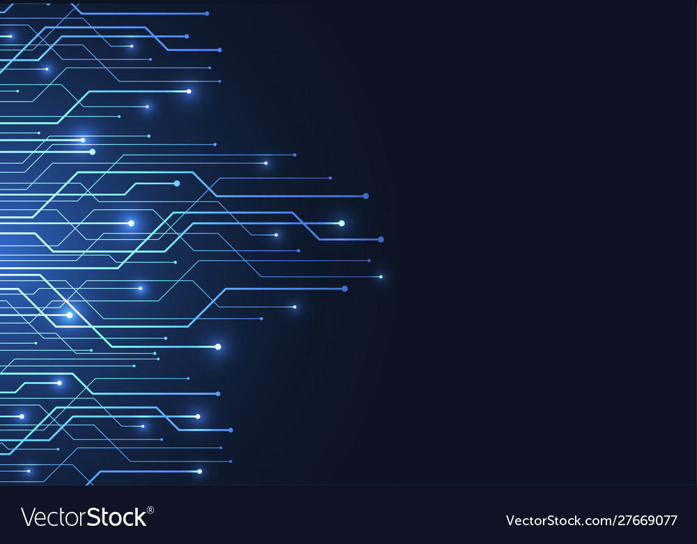 Abstract background with technology circuit board