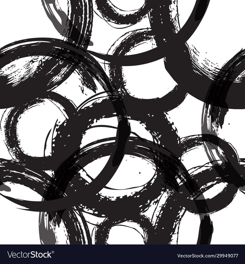 Abstract Black and White Pattern