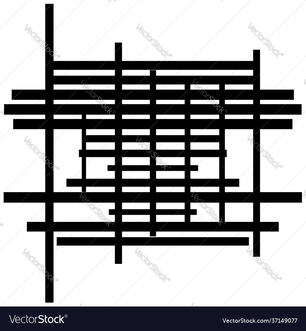 Abstract grid mesh lattice grating geometric vector image Abstract grid mesh lattice grating geometric