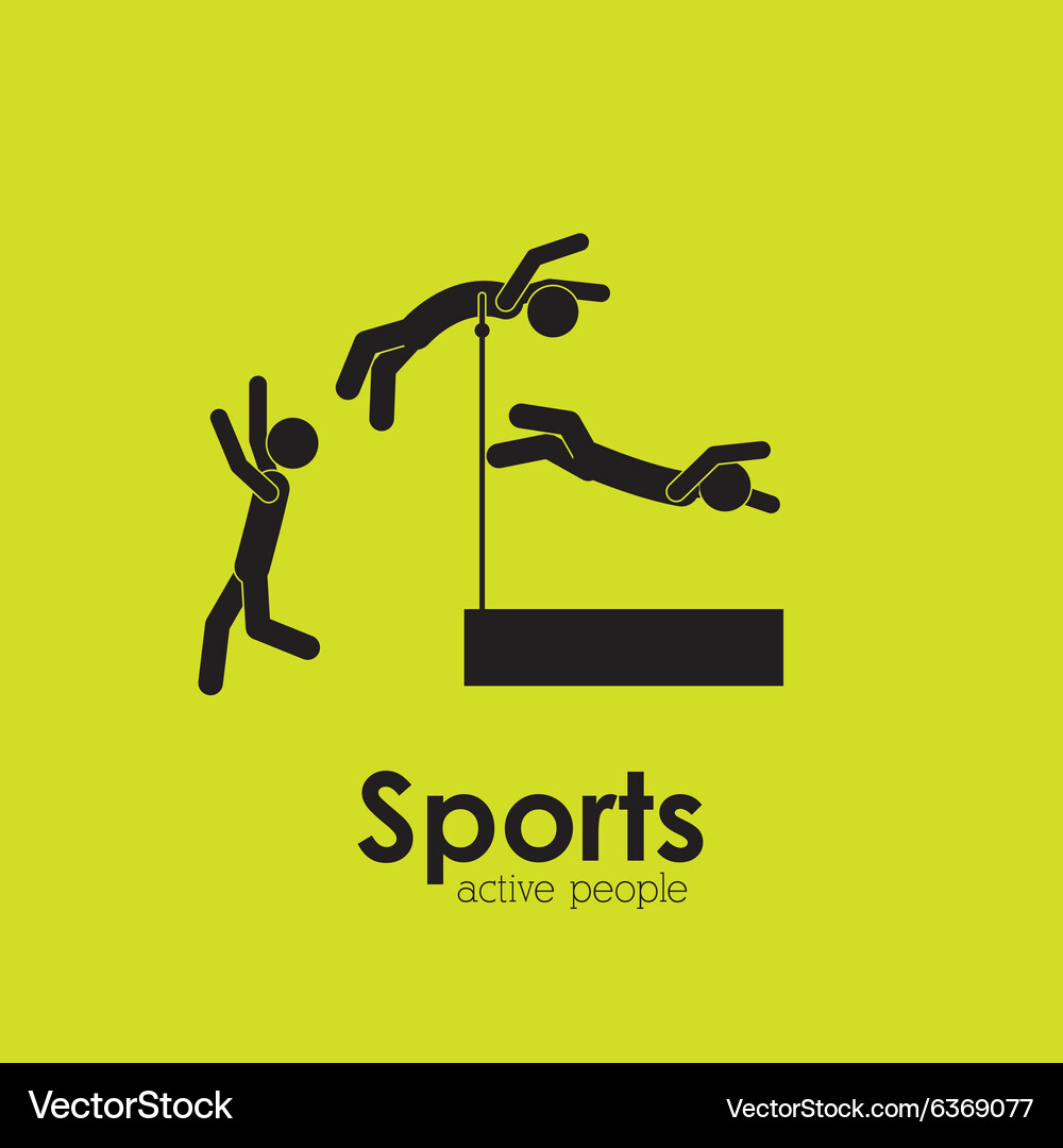 Active people Royalty Free Vector Image - VectorStock