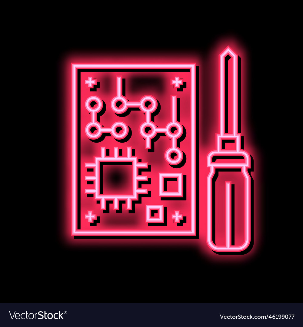 Microchip make geek color icon