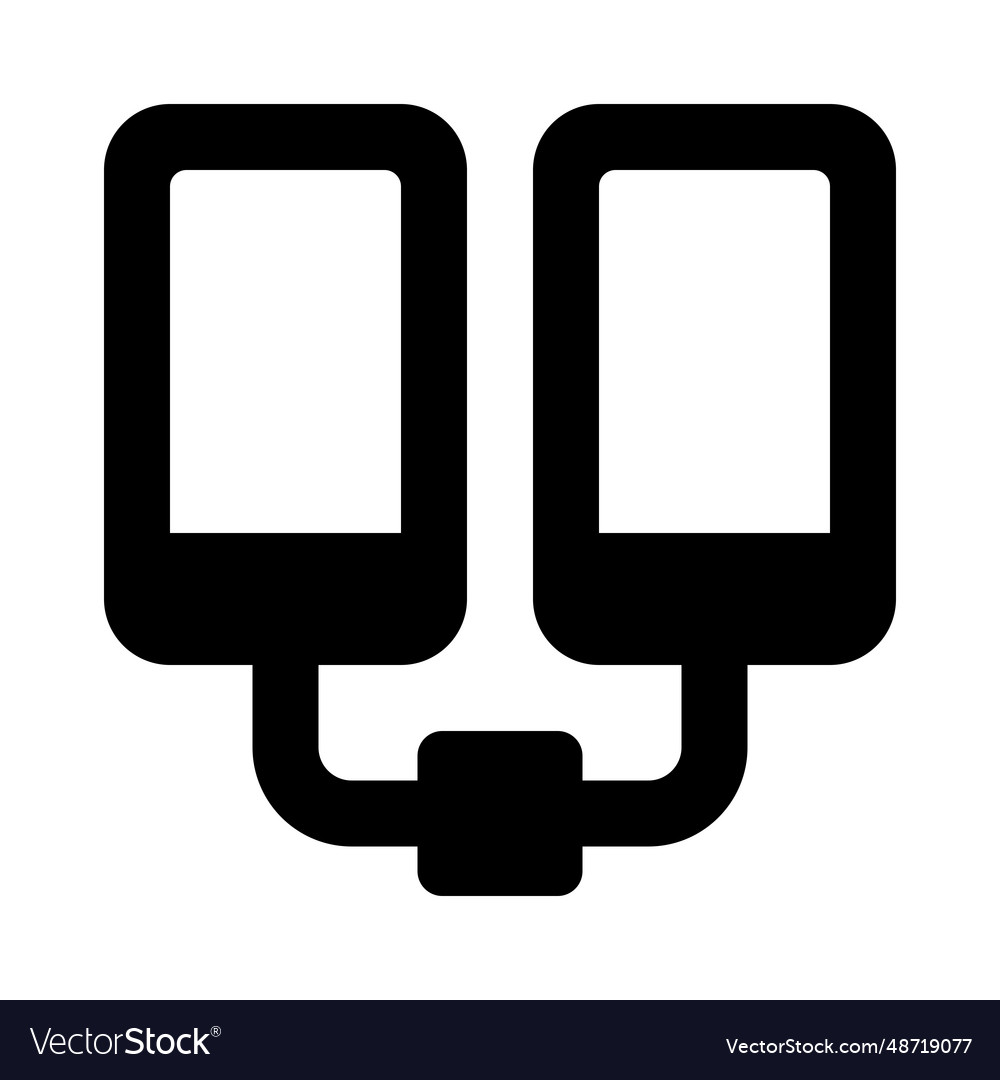 Multiple cell phone connected to each other