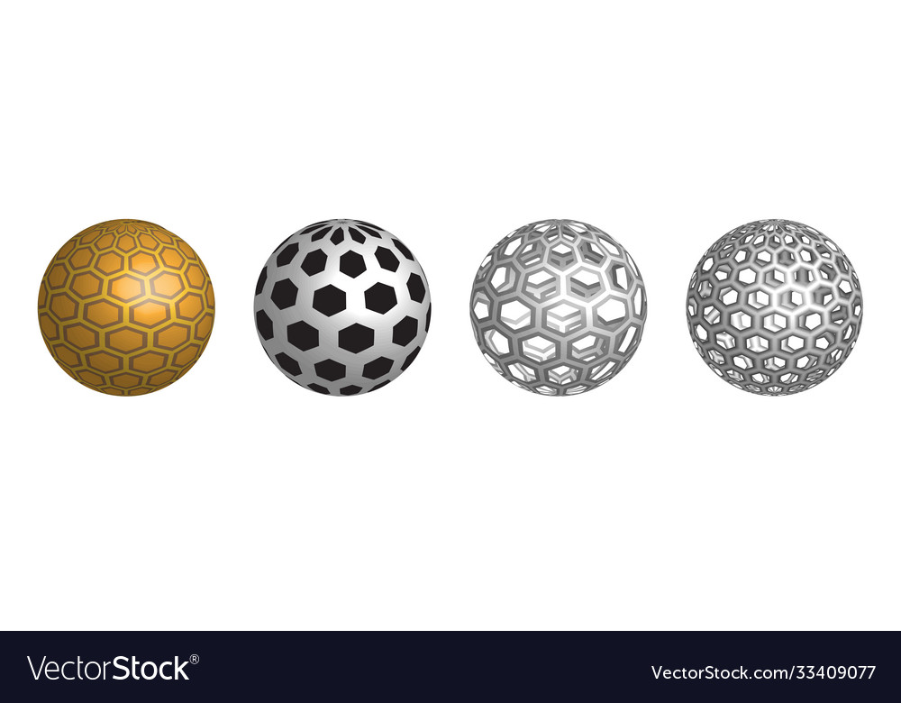 Openwork geometry design element vector image Openwork geometry design element