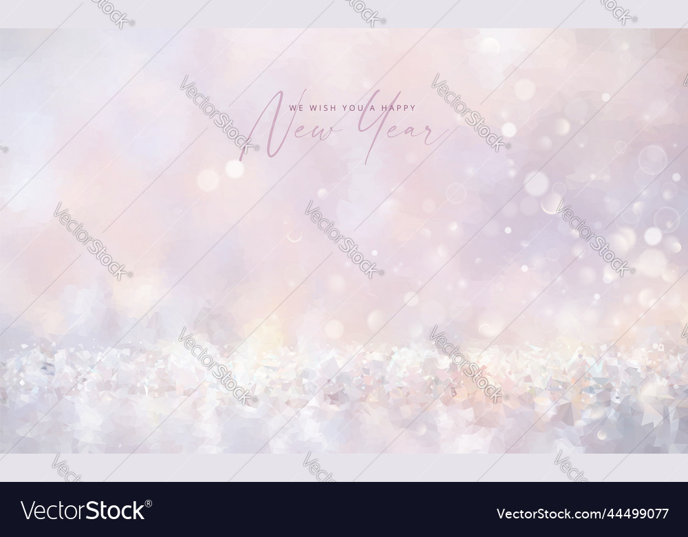 Sparkling New Year Bokeh Background