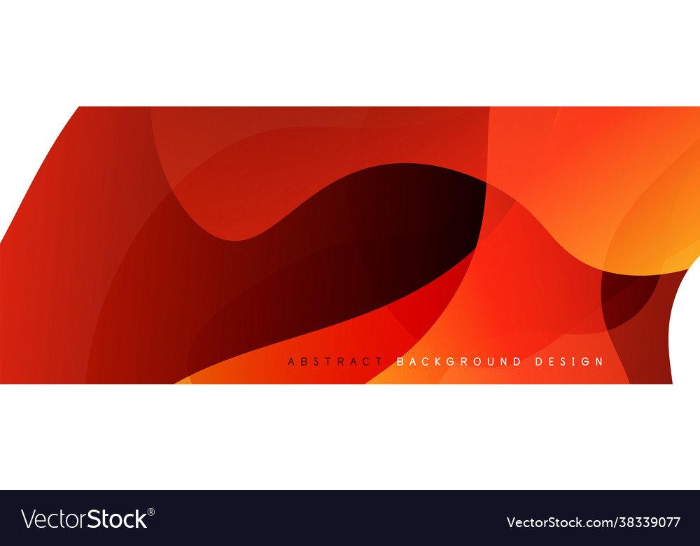 Trendy simple fluid color gradient abstract