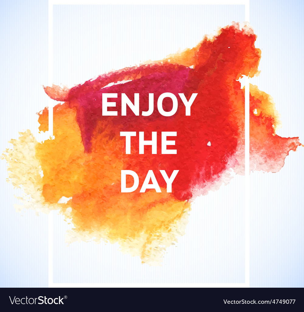 Watercolor Motivational Quote Poster
