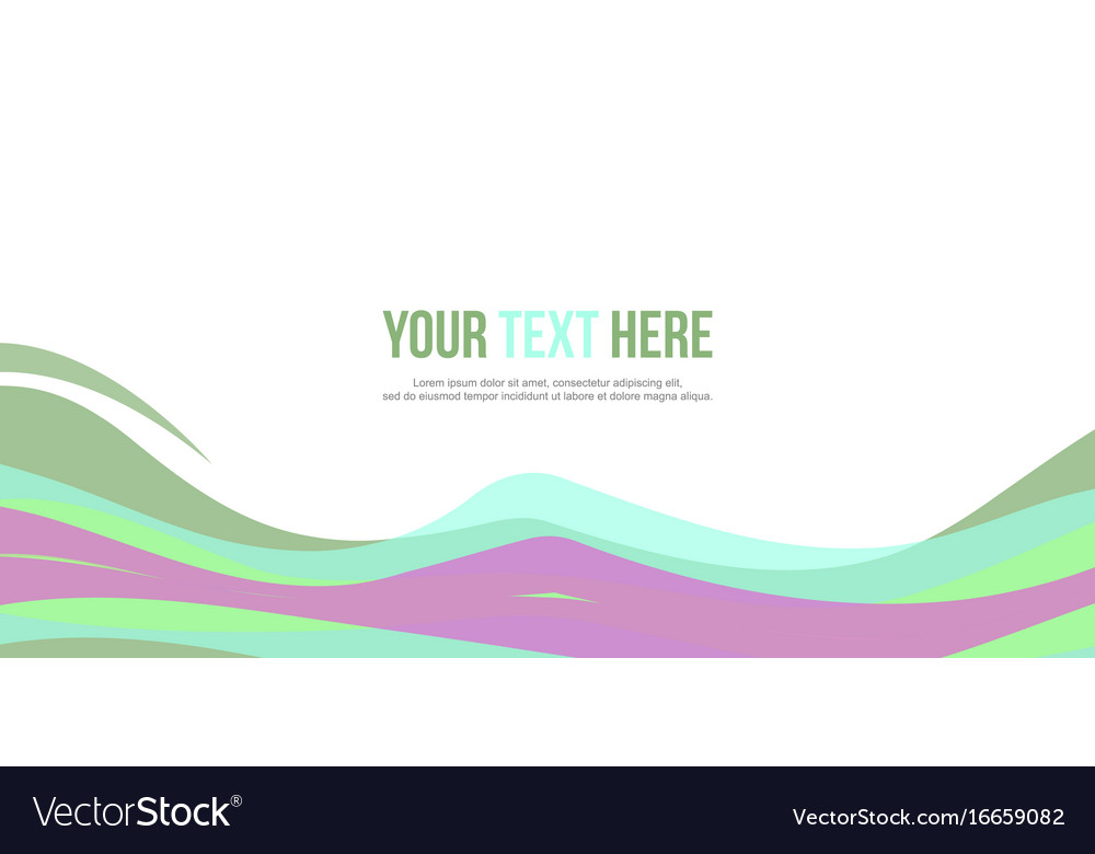 Abstract header website design style