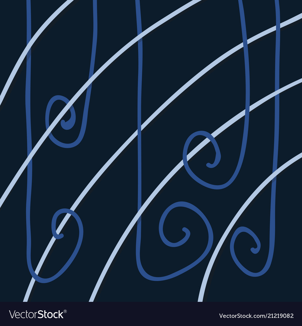 Abstract Sea Wave Pattern