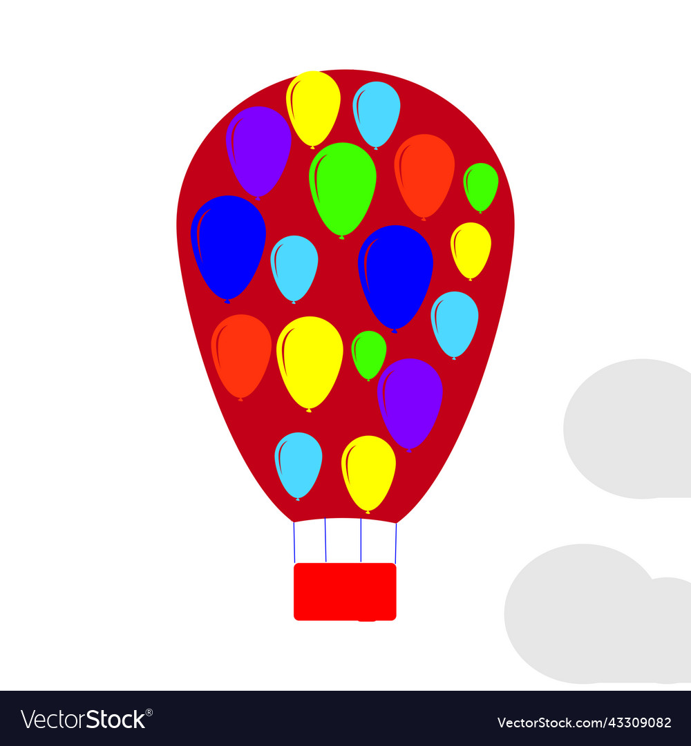 Balloons logo Royalty Free Vector Image - VectorStock