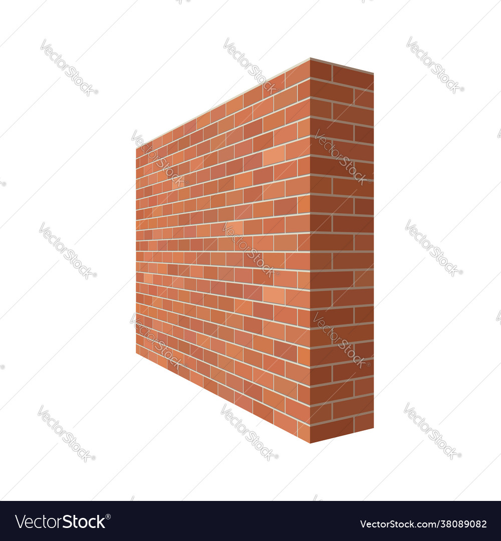 Brick wall Royalty Free Vector Image - VectorStock