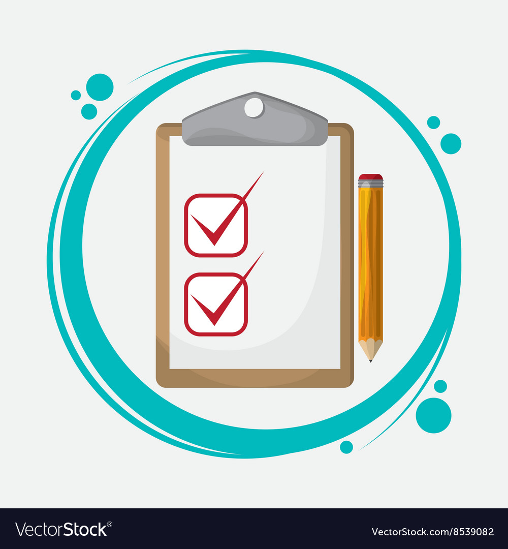 Checklist design flat