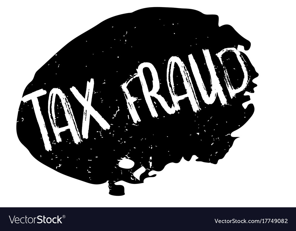 Tax fraud rubber stamp Royalty Free Vector Image