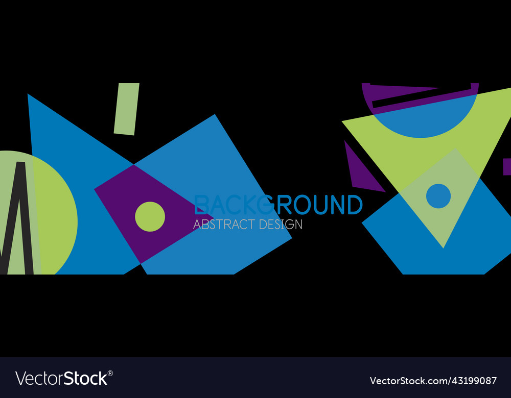 Abstract background with blocks lines geometric vector image Abstract background with blocks lines geometric