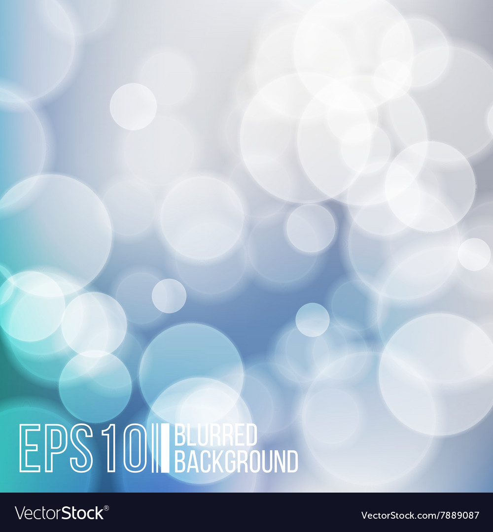 Bright background with bokeh effect