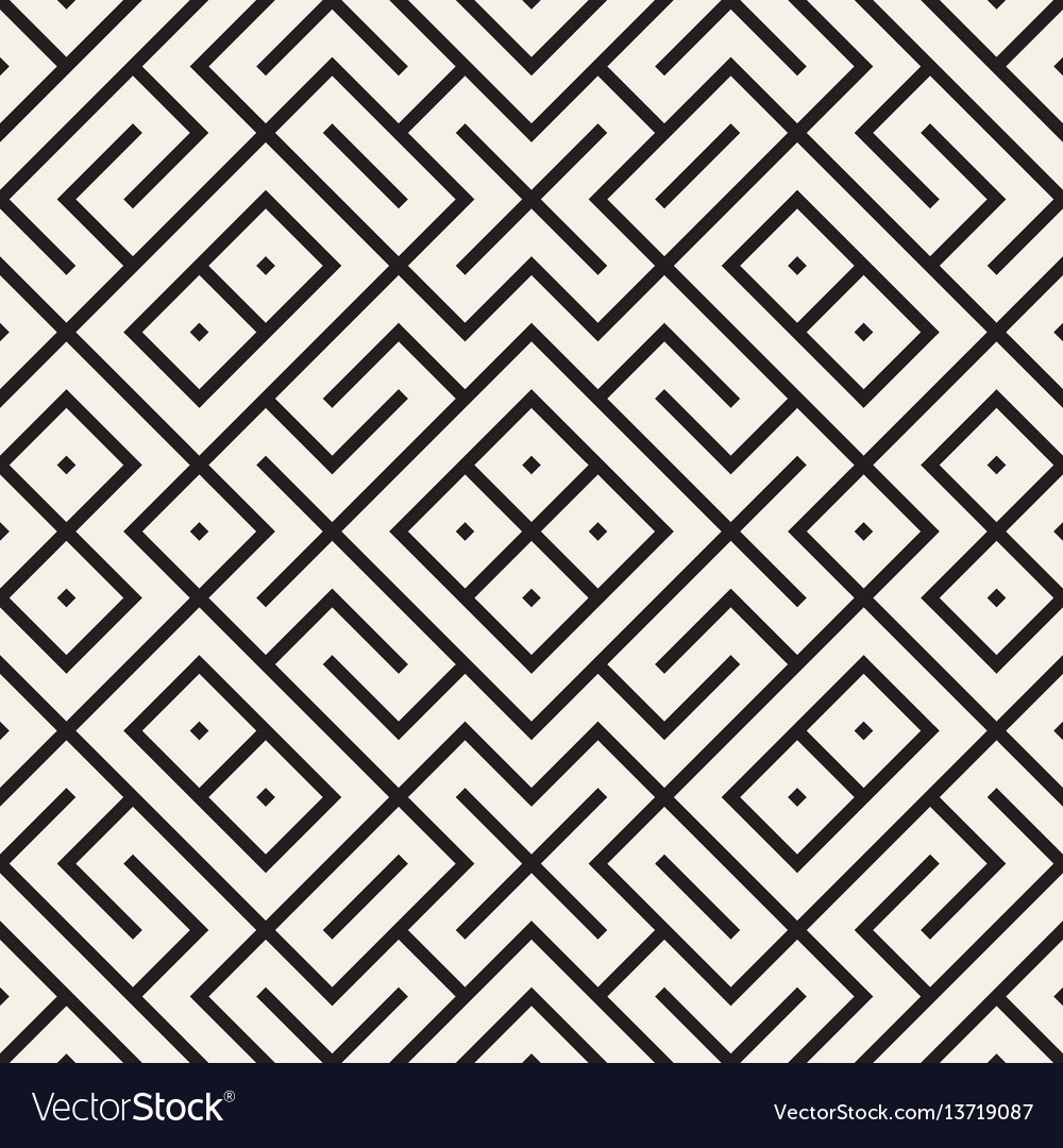 Geometric ethnic background with symmetric lines vector image Geometric ethnic background with symmetric lines