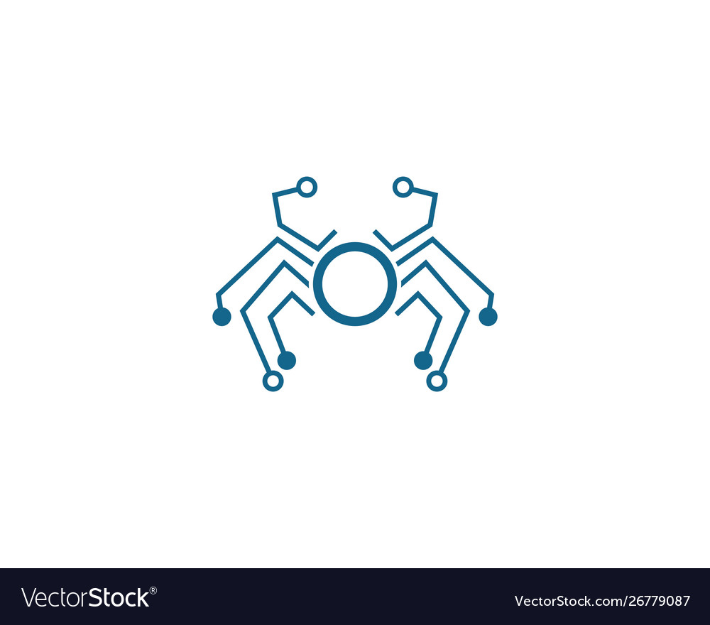 Modern Tech Spider Web