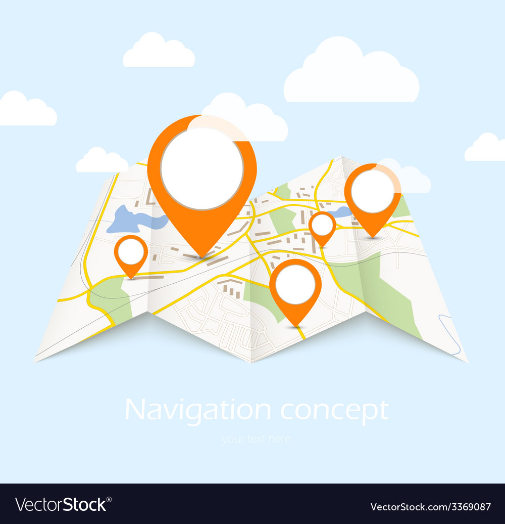 Navigation map