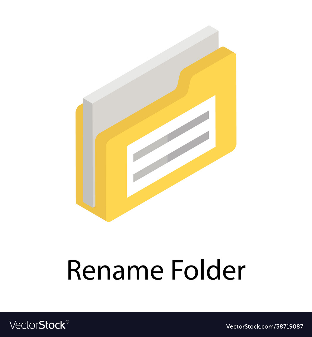 Rename folder