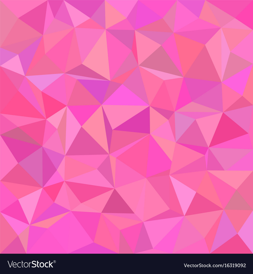 Abstract triangle tiled mosaic background