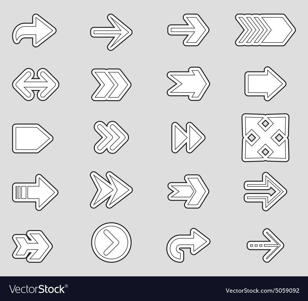 Arrows Royalty Free Vector Image - VectorStock