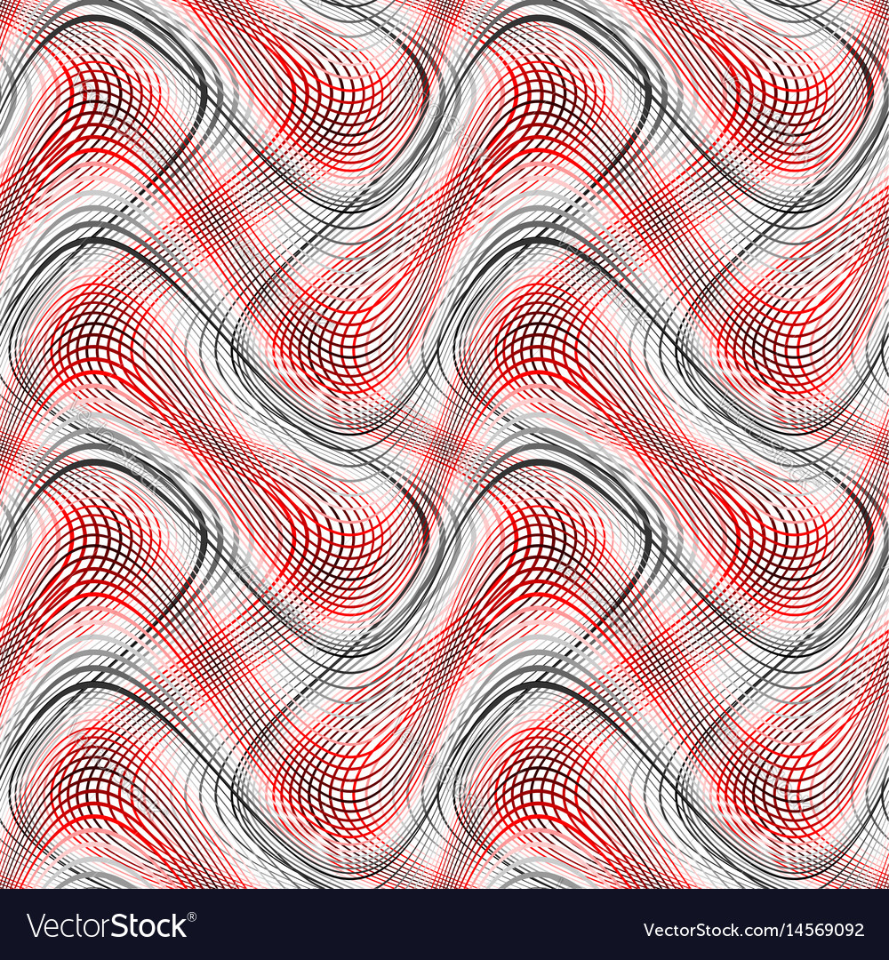 Design seamless colorful waving pattern