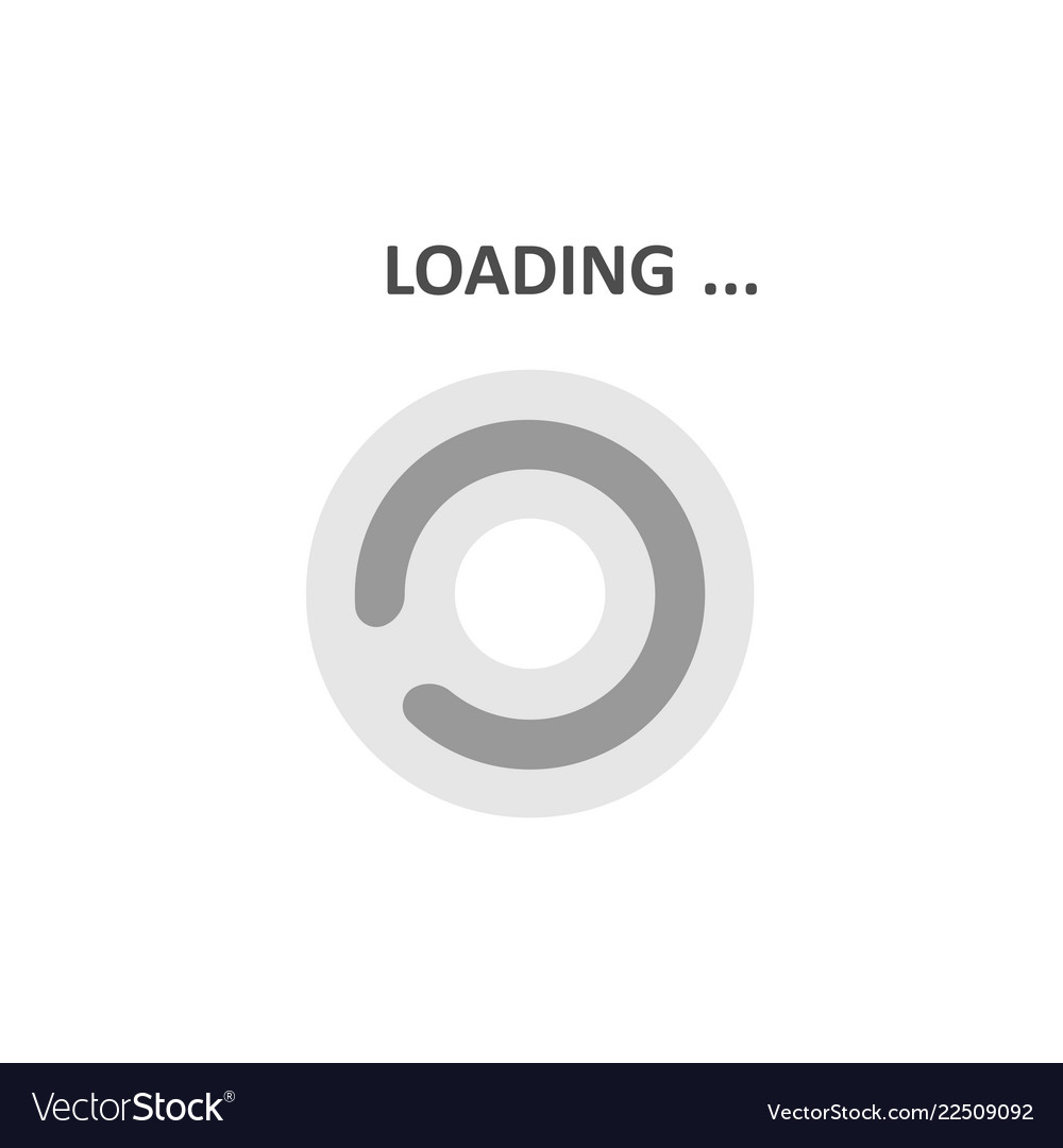 Loading icons white background Vector Image Loading icons white background