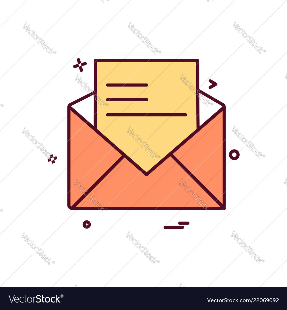 Message icon design