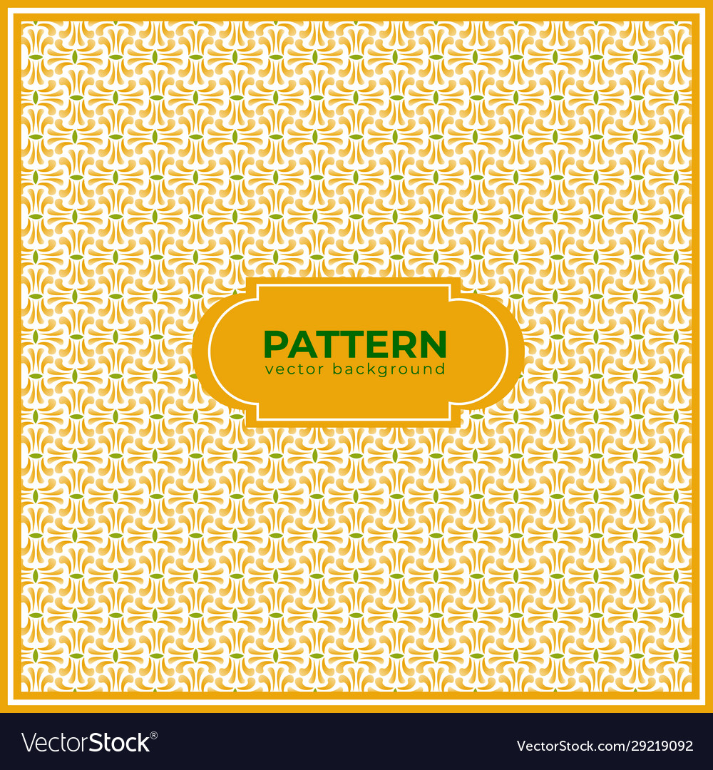 Pattern background vector image Pattern background