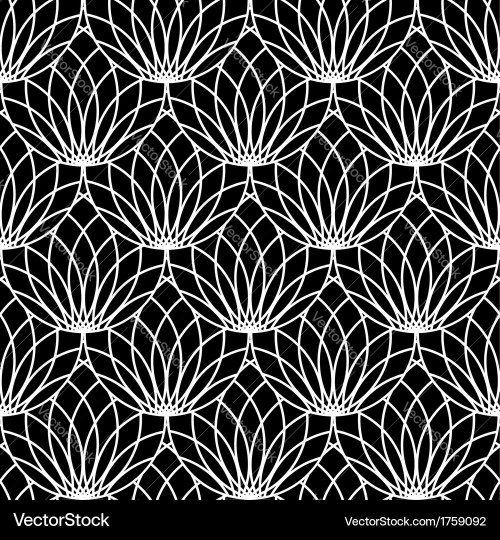 Seamless lacy pattern Royalty Free Vector Image