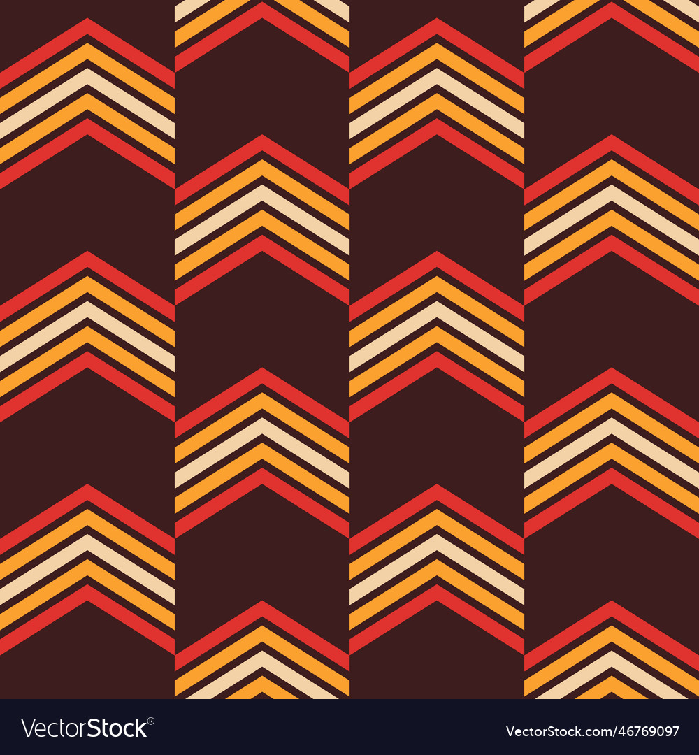 Abstract geometric seamless pattern with arrows vector image Abstract geometric seamless pattern with arrows
