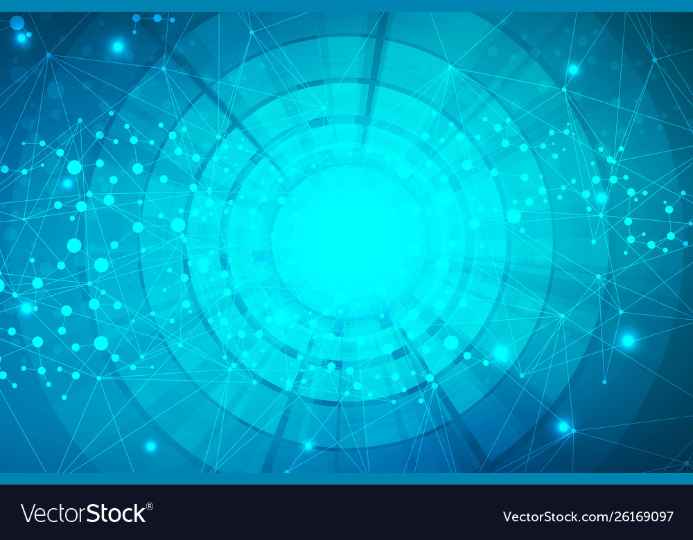 Big data visualization background modern