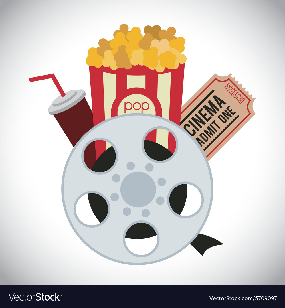 Cinema design Royalty Free Vector Image - VectorStock